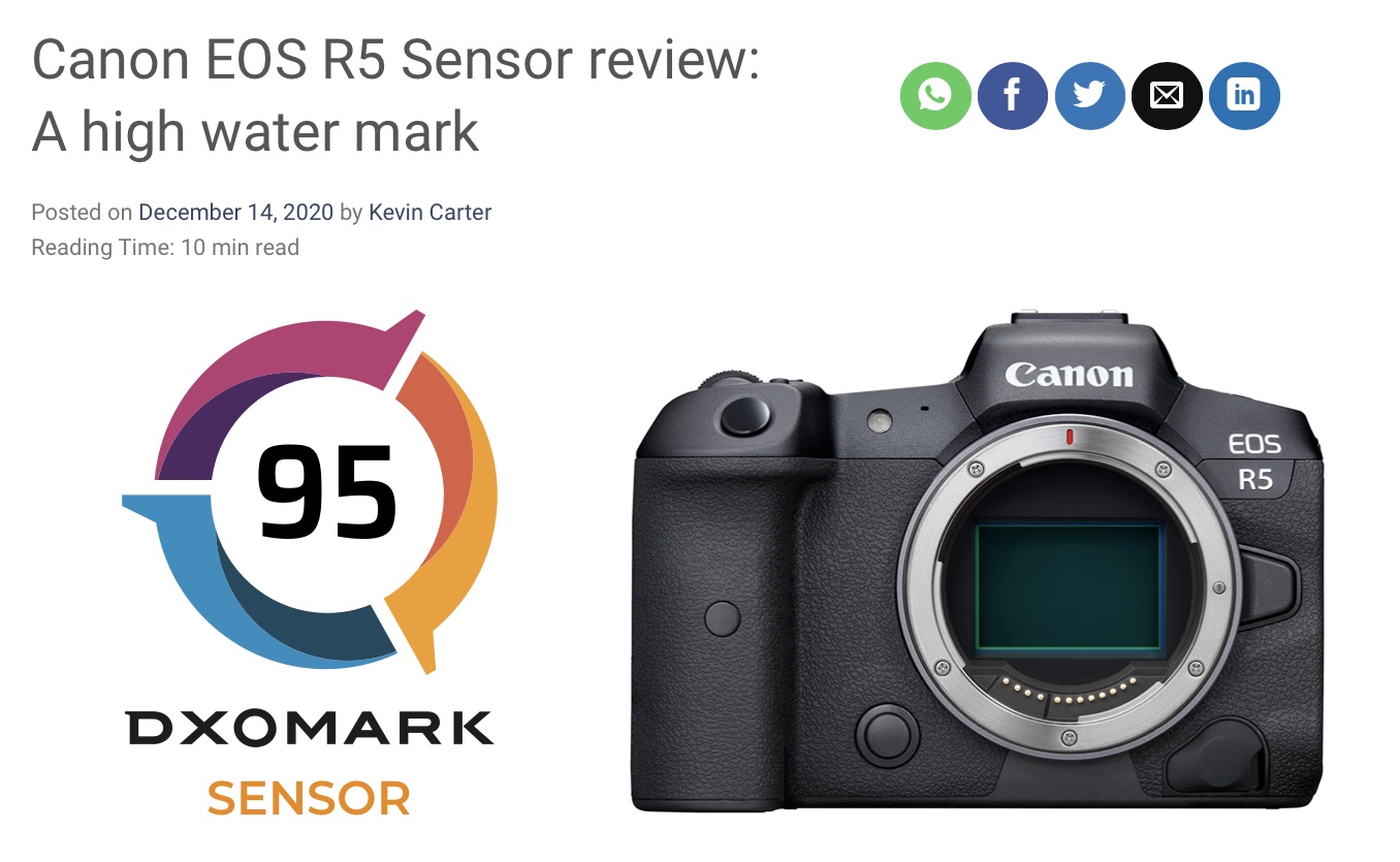 dxomark canon r5